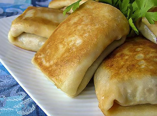 Блинчики с мясом