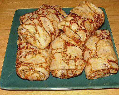 Блинчики с мясом в мексиканском стиле