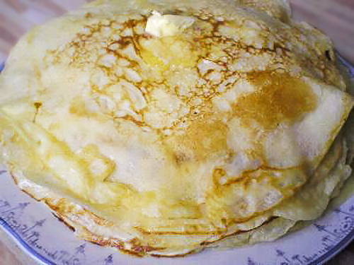 Блинчики с творогом