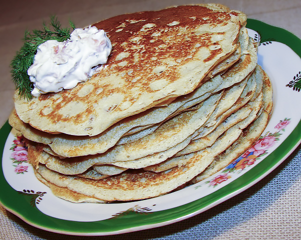 Овсяные блины