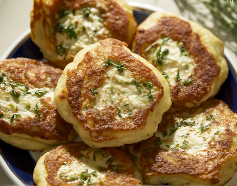 Оладьи с начинкой