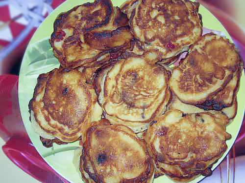 Оладьи на твороге