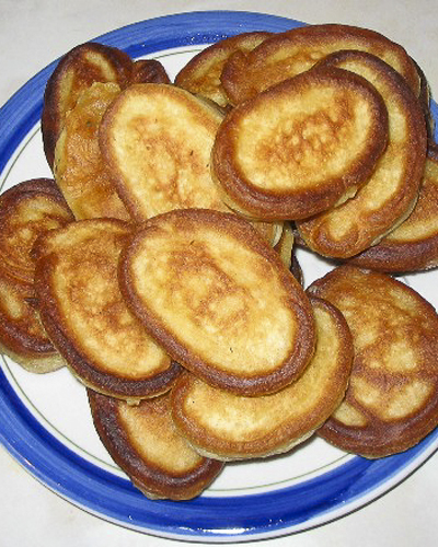 Оладьи на простокваше или кефире