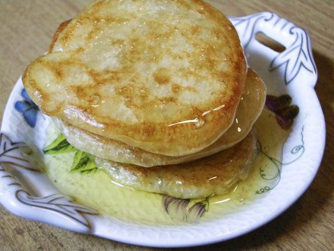 Постные оладьи