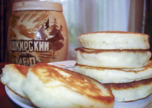 Пышные оладьи