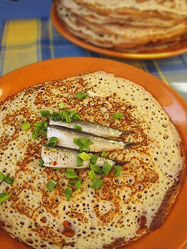 Пшенные блины