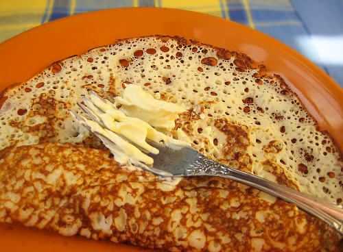 Пшенные блины