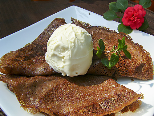 Шоколадные блины