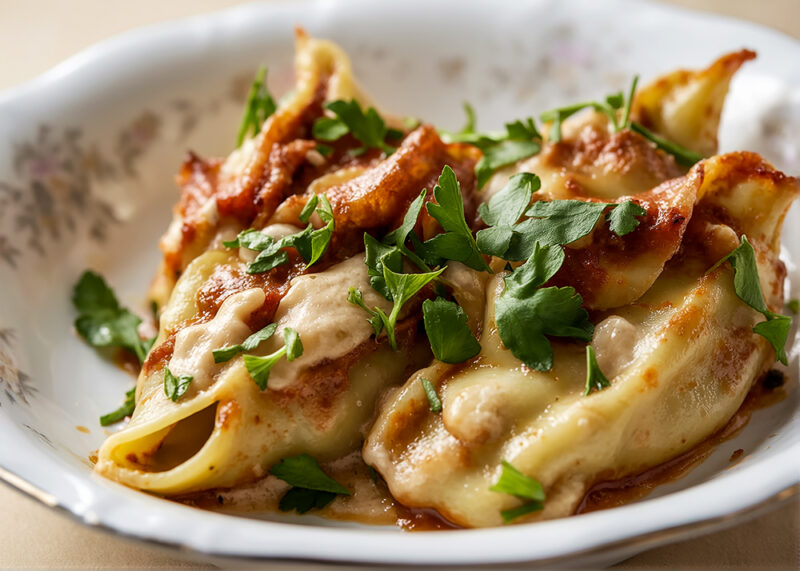 Ракушки с соусом болоньезе (Conchiglioni alla Bolognese)