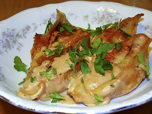 Ракушки с соусом болоньезе (Conchiglioni alla Bolognese)