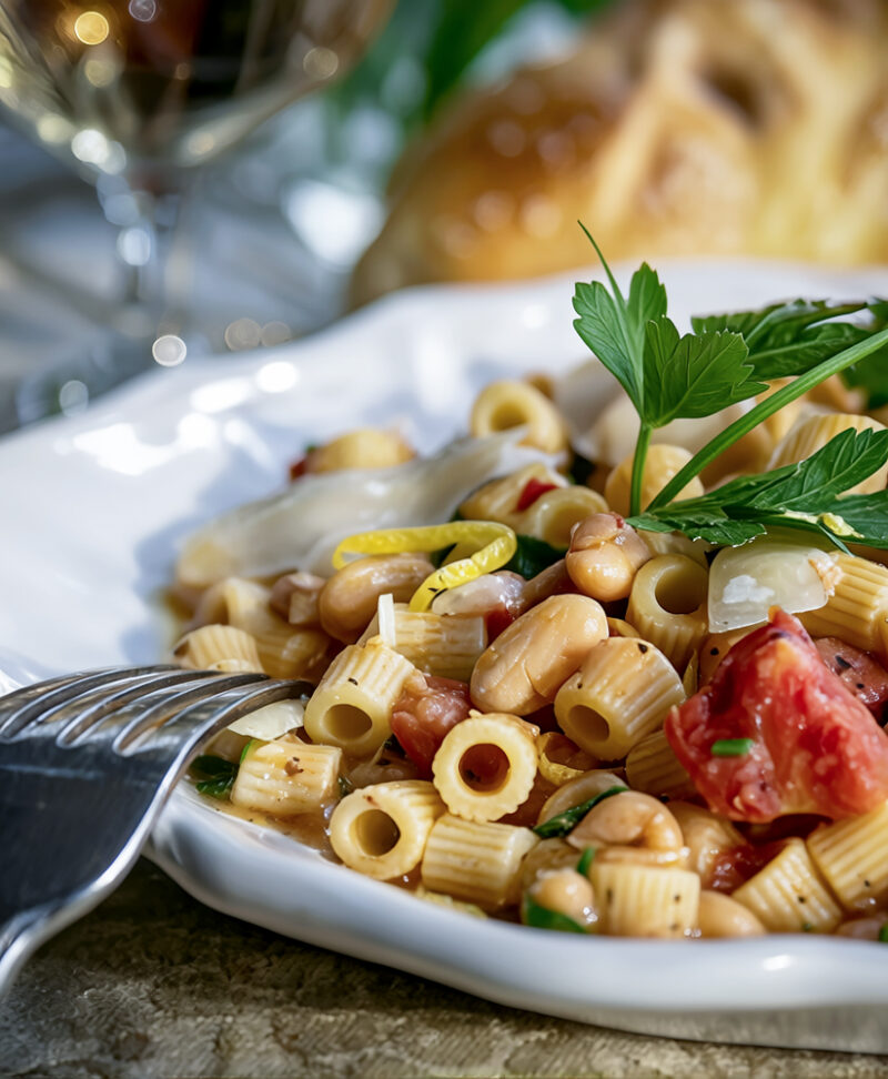 Паста с фасолью (Pasta Fagiole)