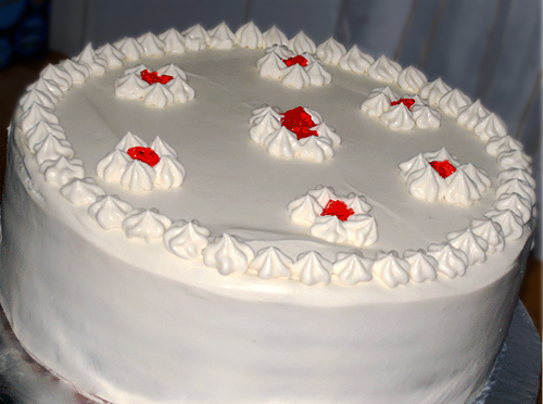 Бисквитный торт с шоколадно-сливочным кремом