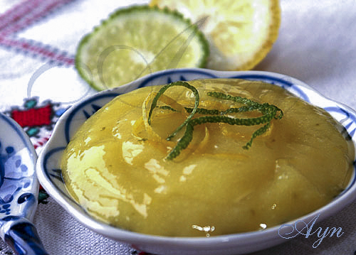 Лимонно-лаймовый курд