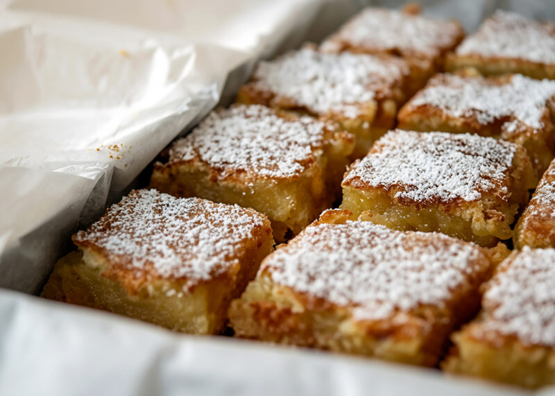 Лимонные полоски (Lemon Bars)