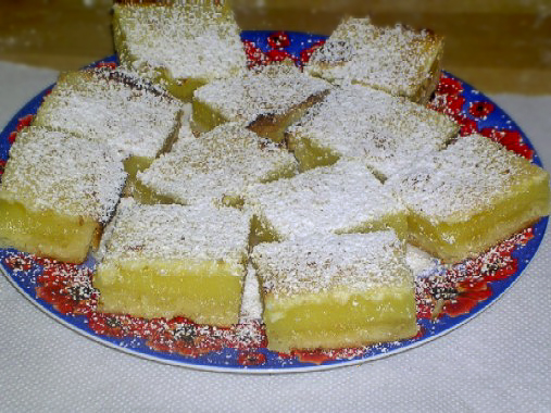 Лимонные пирожные