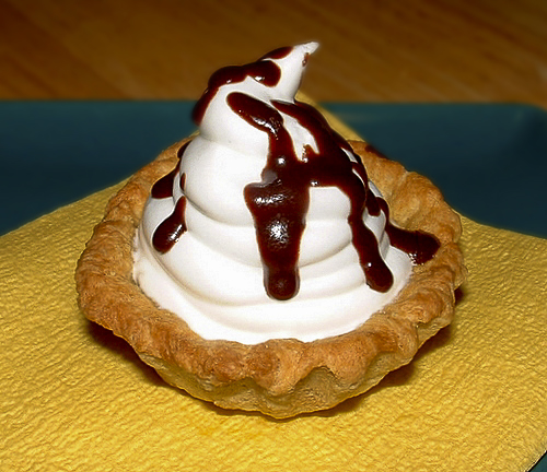 Корзиночки с итальянской меренгой