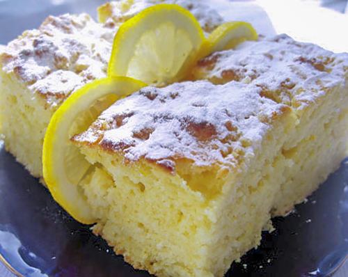 Лимонные полоски