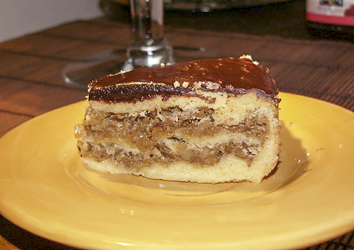 Пирожные с грецкими орехами