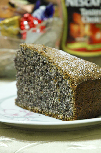 Маковый кекс