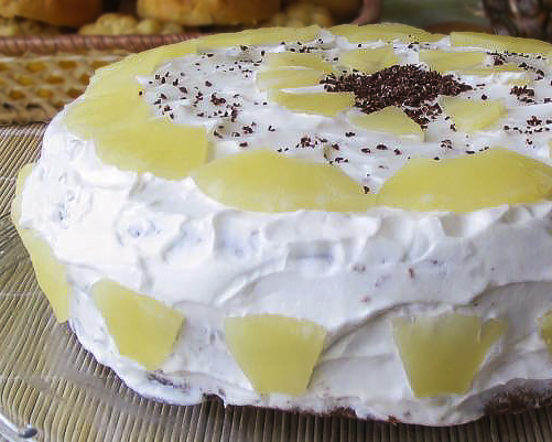 Ананасовый торт