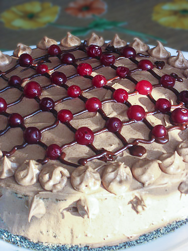 Маковый торт с русским масляным кремом ("Министерский")