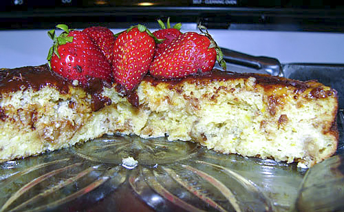 Итальянский ореховый пирог с рикоттой