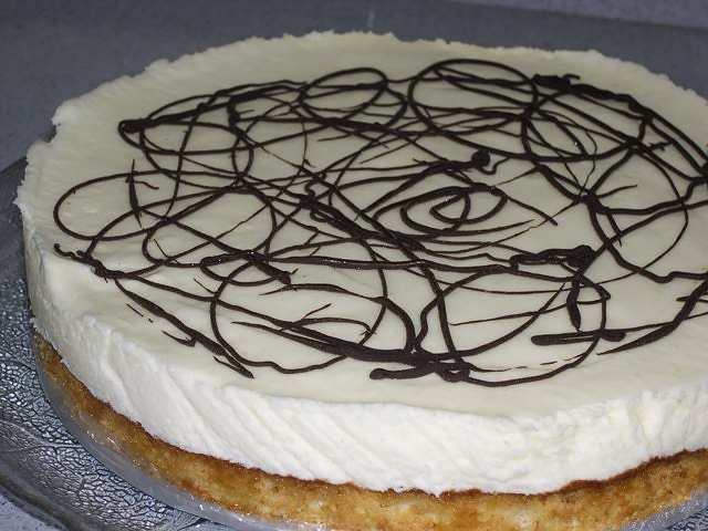 Торт с лимонным муссом