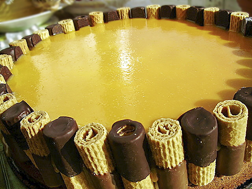 Торт с яичным ликером