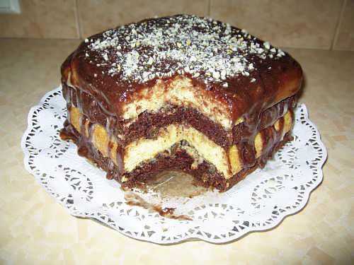 Сметанный торт