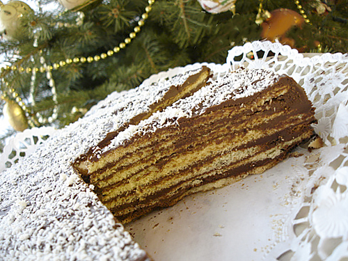 Торт Добош (Dobostorta)