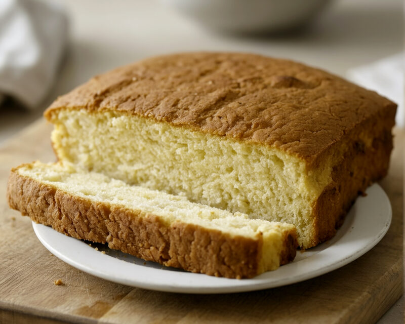 Базовый желтый бисквит для тортов (Yellow Cake)