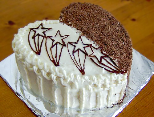 Торт “День и ночь"
