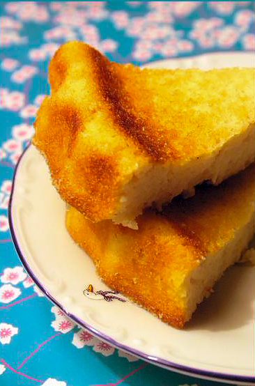Творожный пирог с лимоном