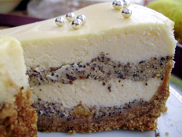 Полосатый чизкейк