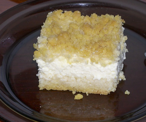 Творожные пирожные со штрейзелем от Карин Горен