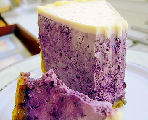 Черничный чизкейк