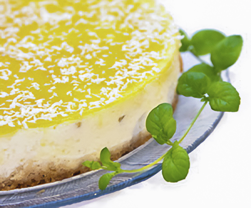 Чизкейк с манго