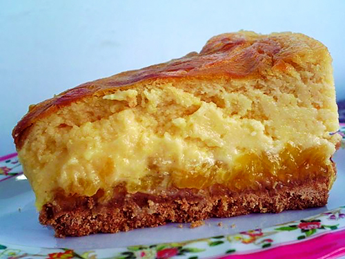 Чизкейк с манго