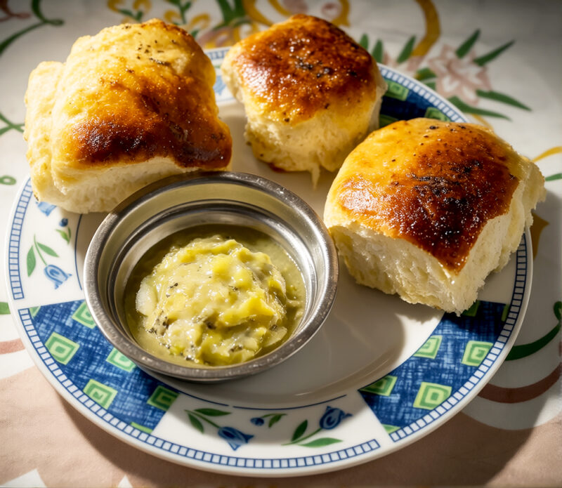 Пампушки и саламаха