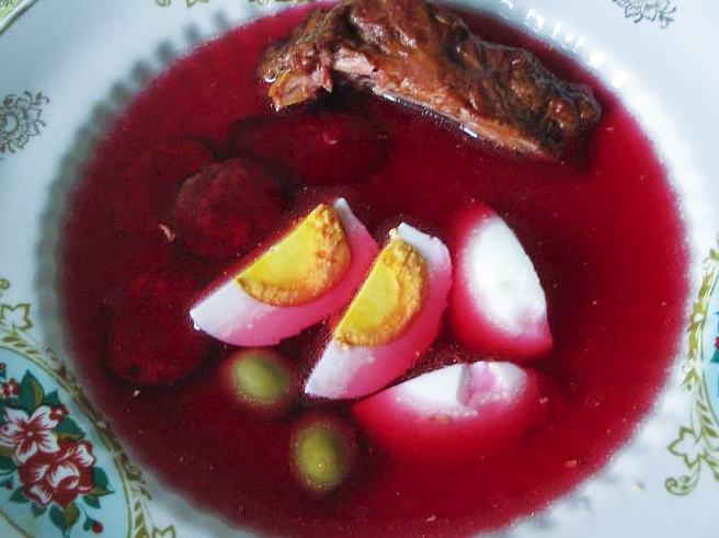 Праздничный борщ