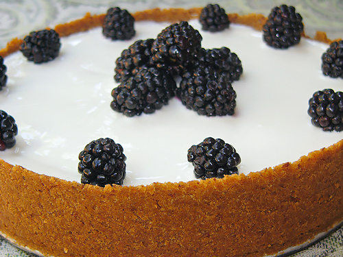 Чизкейк с маскарпоне и лаймом