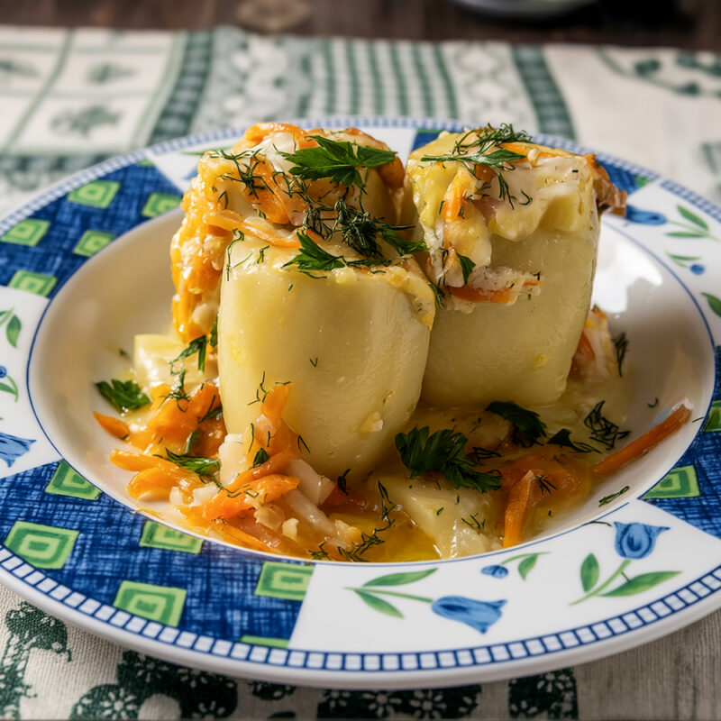 Фаршированный картофель