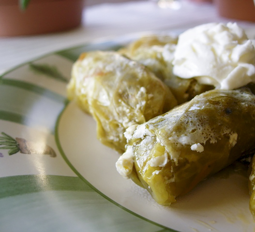 Голубцы из кислой капусты