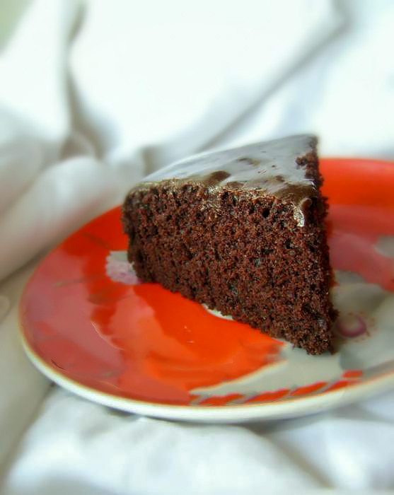 Шоколадный торт с какао