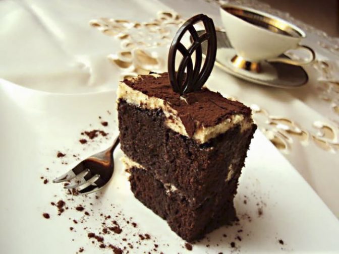 Тирамису с брауни