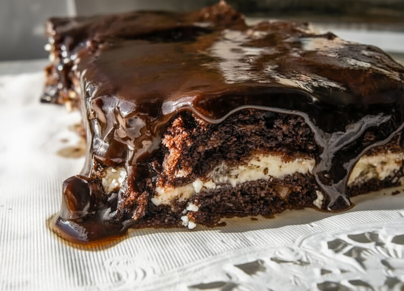 Брауниз со сливочным сыром