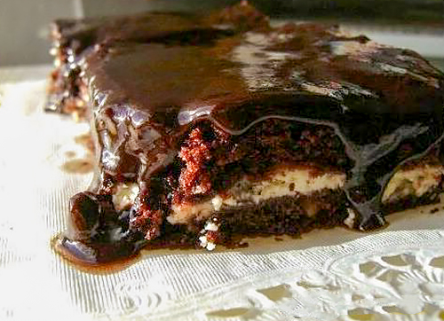 Брауниз со сливочным сыром