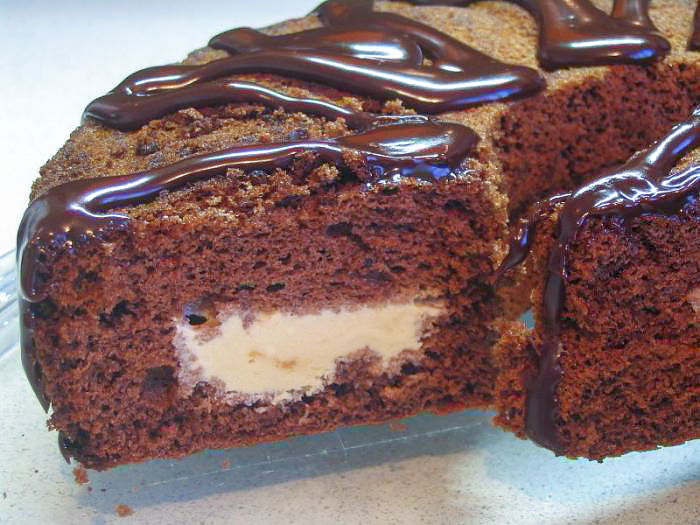 Замороженный шоколадный торт