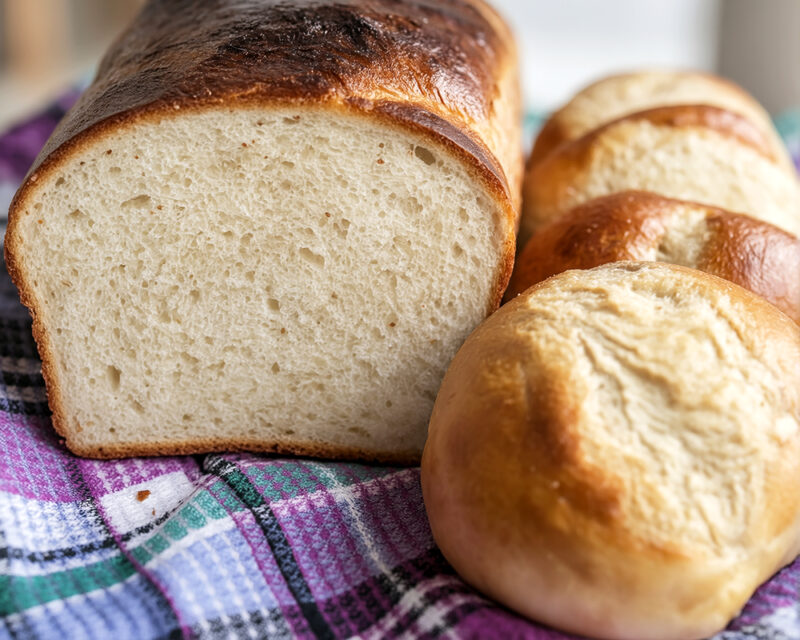 Викторианский хлеб на молоке (Victorian Milk Bread)