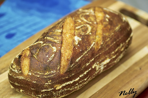 Белый хлеб на ферментированном тесте (биге) от Ришара Бертине